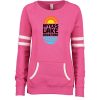 Myers Lake Ladies Varsity Fleece Crew Neck Pullover