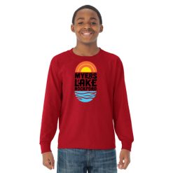 Alternative view of Myers Lake Youth Dri-Power® Youth Long Sleeve T-Shirt
