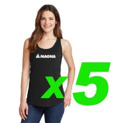 (5) Magna EG Ladies Ladies Core Cotton Tank Top