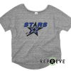 Stars Ladies Triblend Flowy Tee