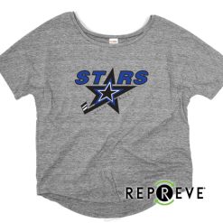Stars Ladies Triblend Flowy Tee