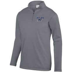 Alternative view of Stars Adult Wicking Fleece Pullover
