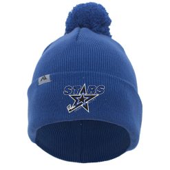 Alternative view of Stars KNIT FOLD OVER POM-POM BEANIE