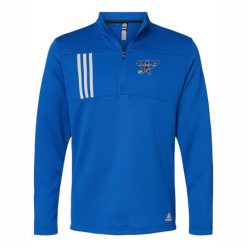 Stars Adult Adidas 3-Stripes Double Knit Quarter-Zip Pullover