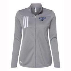 Alternative view of Stars Ladies Adidas 3-Stripes Double Knit Full-Zip Pullover