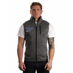 Stars Adult Sweater Fleece Vest