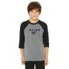 Stars Youth Youth 3/4 Sleeve Baseball Tee