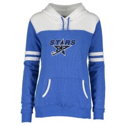 Stars Ladies Varsity Fleece Pullover Hood