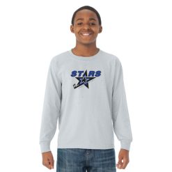 Alternative view of Stars Youth DRI-POWER Youth Long Sleeve T-Shirt