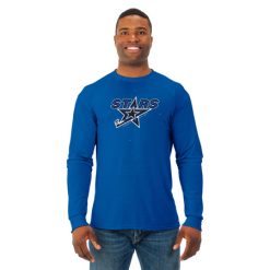 Stars Adult DRI-Power Long Sleeve Poly T-Shirt