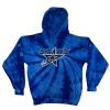 Stars Adult Tie Dye Fleece Pullover