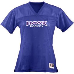 Alternative view of Hawk Hockey Ladies Junior Fit Replica Football Tee