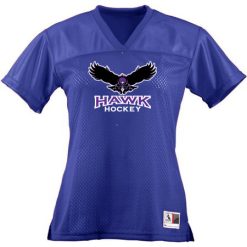 Hawk Hockey Ladies Junior Fit Replica Football Tee