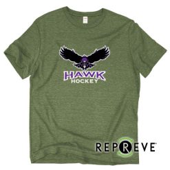 Hawk Hockey Short Sleeve Tri-Blend Tee - Repreve®