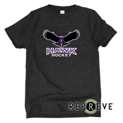 Hawk Hockey Youth Short Sleeve Tri-Blend Tee - Repreve®