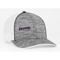 Alternative view of Hawk Hockey Fitted Heather Trucker Mesh