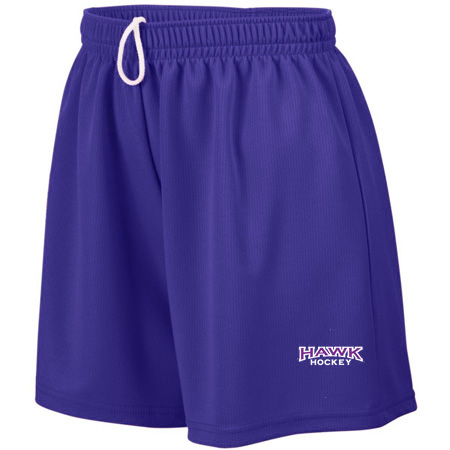 Hawk Hockey Ladies Ladies Wicking Mesh Shorts - Image 2