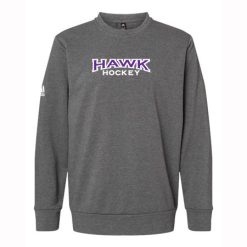 Alternative view of Hawk Hockey Adidas Fleece Crewneck Sweatshirt