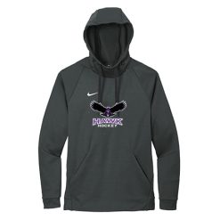 Alternative view of Hawk Hockey Adult Nike Therma-FIT Pullover Fleece Hoodie
