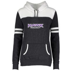 Hawk Hockey Ladies Varsity Fleece Pullover Hood