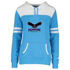 Alternative view of Hawk Hockey Ladies Varsity Fleece Pullover Hood
