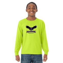Alternative view of Hawk Hockey Youth DRI-POWER Youth Long Sleeve T-Shirt