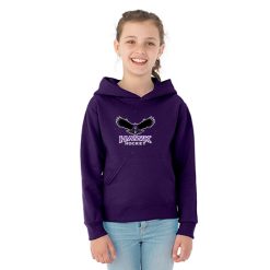 Alternative view of Hawk Hockey Youth NuBlend® Youth Hooded Sweatshirt