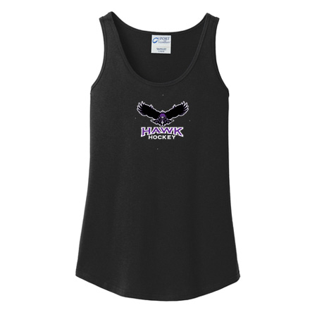 Hawk Hockey Ladies Ladies Core Cotton Tank Top - Image 2