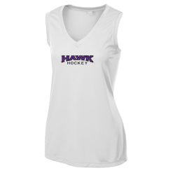 Hawk Hockey Ladies Ladies Sleeveless PosiCharge® Competitor™ V-Neck Tee