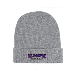 Hawk Hockey Acrylic Beanie with Cuff