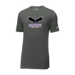 Alternative view of Hawk Hockey Nike Dri-FIT Cotton/Poly Tee