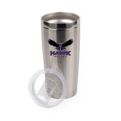 Hawk Hockey 22oz Stainless Steel Tumbler