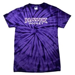 Hawk Hockey Spider Tie Dye T-Shirt