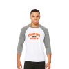 Rockford Unisex 3/4 Sleeve Baseball Tee