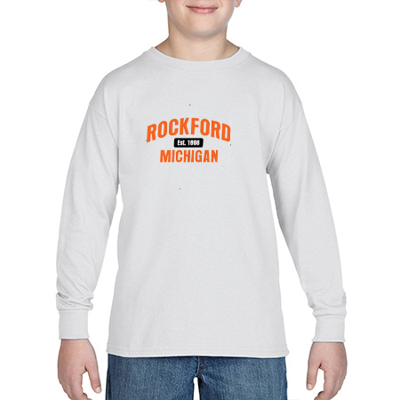 Rockford Youth Heavy Cotton™ Youth Long Sleeve T-Shirt - Image 5