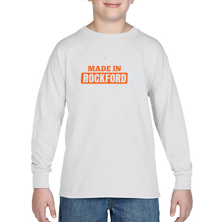 Rockford Youth Heavy Cotton™ Youth Long Sleeve T-Shirt - Image 3