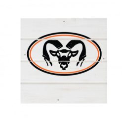 Alternative view of Rockford White Wood Pallet Coaster  Set of 1  no holder