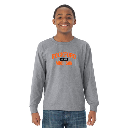 Rockford Youth DRI-POWER Youth Long Sleeve T-Shirt - Image 36