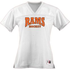 Alternative view of Rams Hockey Ladies Junior Fit Replica Football Tee