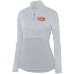 Rams Hockey Ladies Shadow Tonal Heather ¼ Zip Pullover