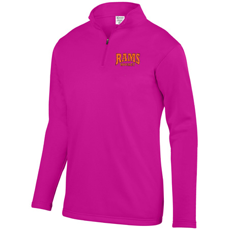 Rams Hockey Adult Wicking Fleece Pullover - Image 4