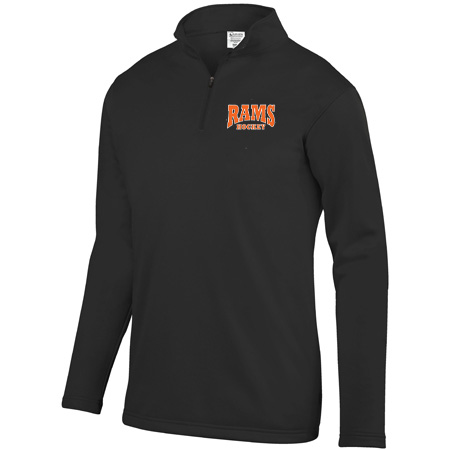 Rams Hockey Adult Wicking Fleece Pullover - Image 2