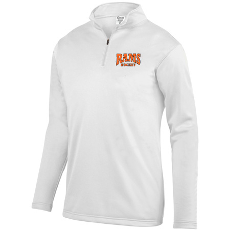 Rams Hockey Adult Wicking Fleece Pullover - Image 3