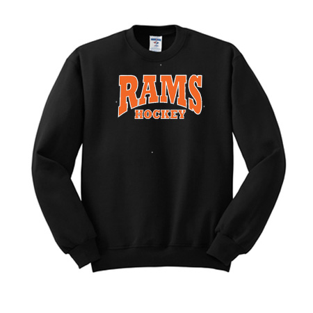 Rams Hockey JERZEES® - NuBlend® Crewneck Sweatshirt - Image 4