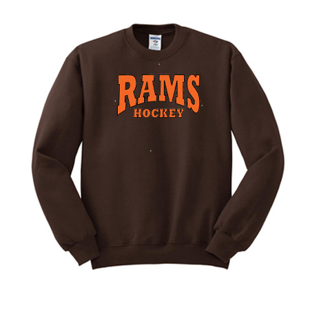 Rams Hockey JERZEES® - NuBlend® Crewneck Sweatshirt - Image 2