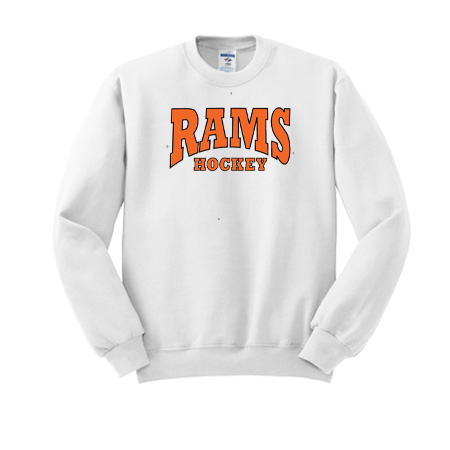 Rams Hockey JERZEES® - NuBlend® Crewneck Sweatshirt - Image 3