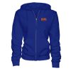 Rams Hockey Ladies Full Zip Fleece Hoodie