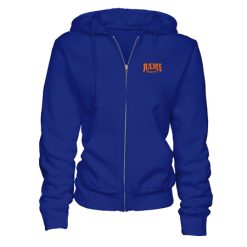 Rams Hockey Ladies Full Zip Fleece Hoodie