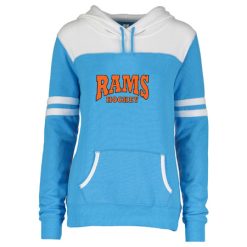 Rams Hockey Ladies Varsity Fleece Pullover Hood