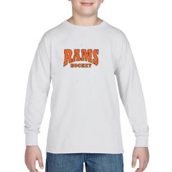 Alternative view of Rams Hockey Youth Heavy Cotton™ Youth Long Sleeve T-Shirt